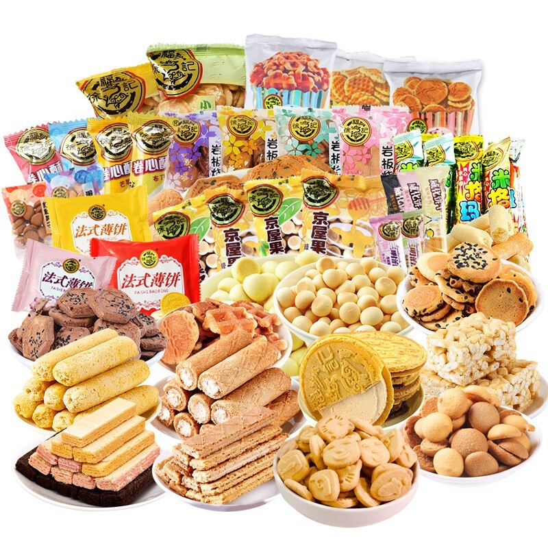 徐福记零食礼盒 办公室的年味与休闲之选